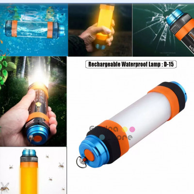 Rechargeable Waterproof Lamp : D-15